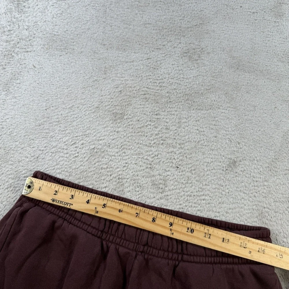 Nike Sweatpants Mens Medium Maroon Sportswear Club Fleece Joggers Gym Drawstring